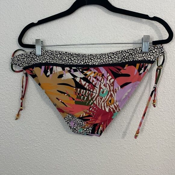 NWT- Bleu by Rod Beattie-Let's Get Loud Tie Side Bikini bottoms - Size 14 - Picture 6 of 9